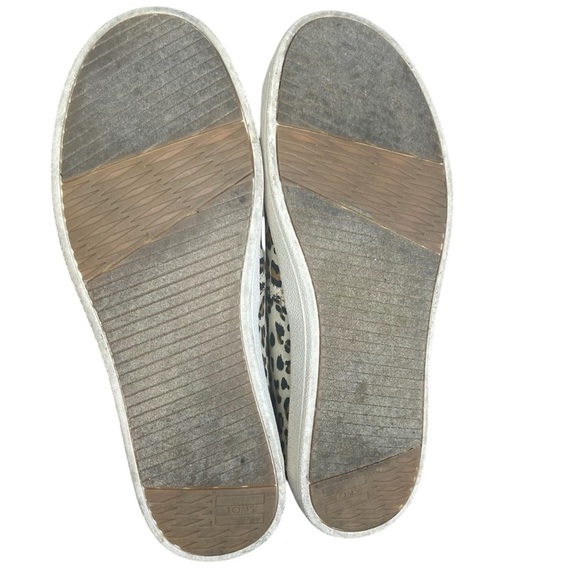 Toms Redondo Birch Multi Lynx Women’s Slip Ons 7.5M Casual Animal Print Cheetah - Picture 8 of 8
